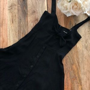 Reformation Black Mini Dress